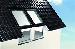 ROTO Fasádní okno pro napojení střešního okna COMFORT R18F rozměr 112/096 K_KIF 3 sklo